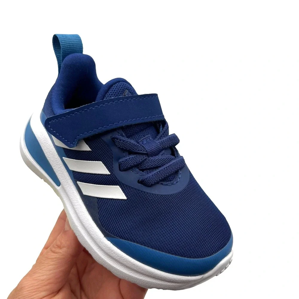 Adidas Toddler Boys Slip on Athletic Shoes‎ Size 6 Blue Lightweight Comfortable